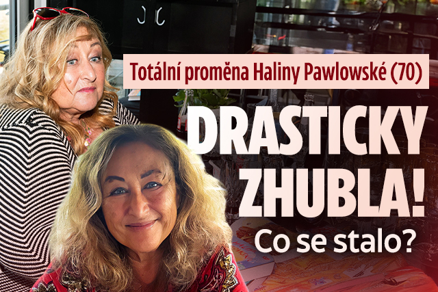 Totální proměna Haliny Pawlowské (70):Drasticky zhubla!